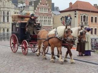 calèche tournage cinéma