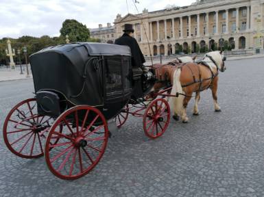 calèche tournage cinéma
