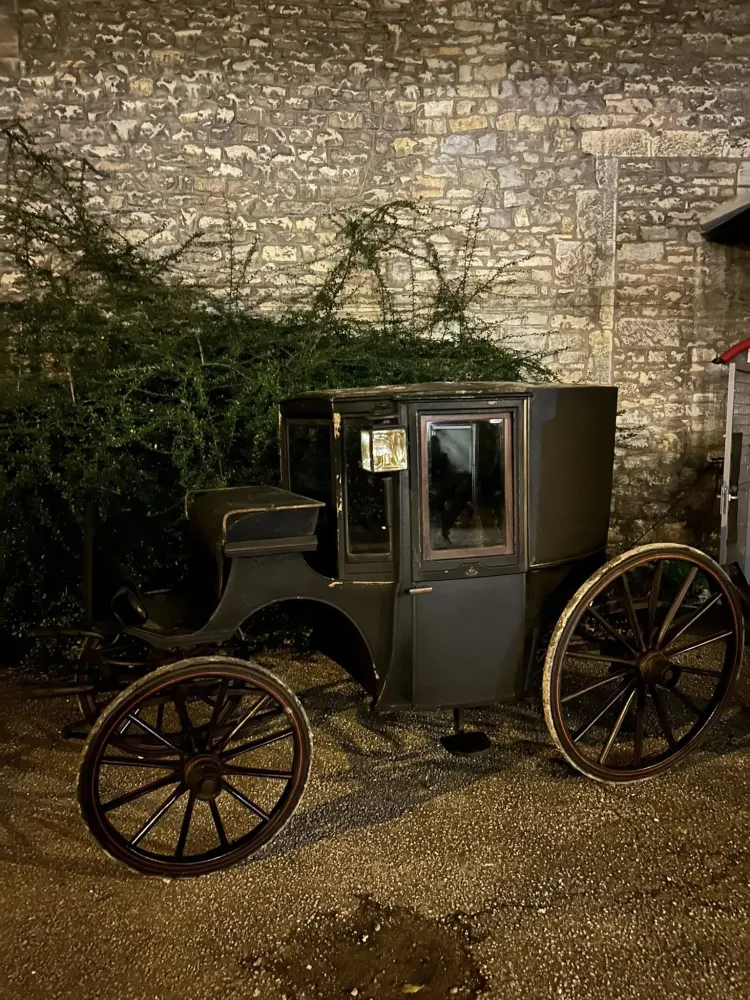 Calèche cinéma à Brevans